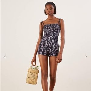 NWT Reformation romper with flowers
